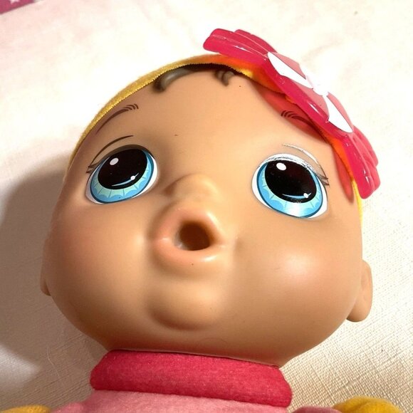 Hasbro 2019 Baby Alive Doll 11" Soft Body Thumb Toe Sucking Cute Toy - Picture 3 of 6